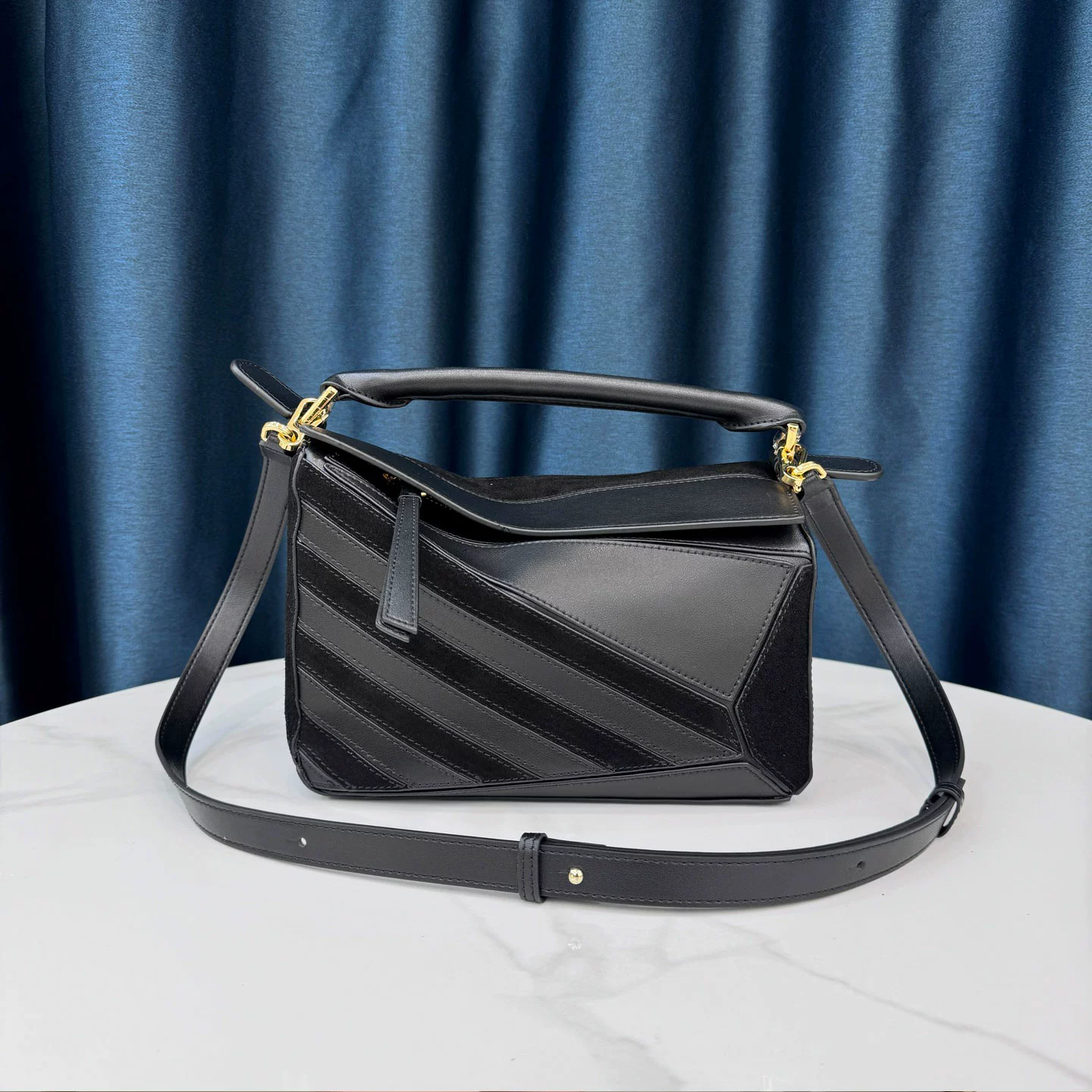 李記 | 原創手工真皮 | 怎麼背都好看の几何包p488號