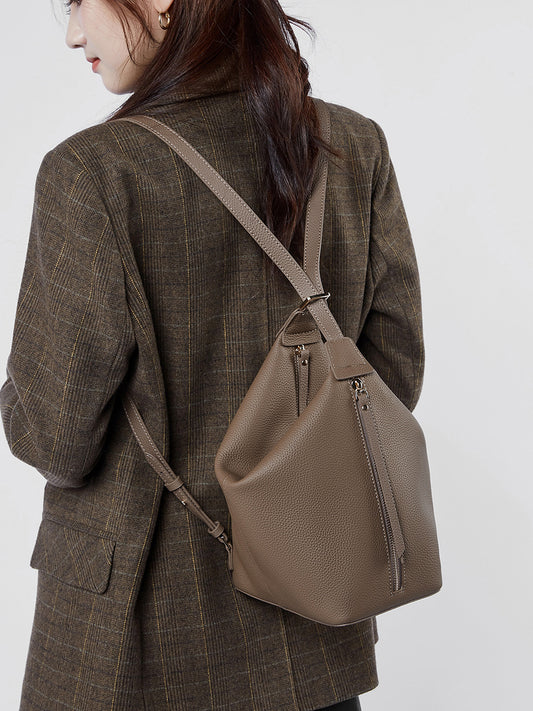 李記 | 原創手工真皮 | 高級感を発揮て可後背斜唄包れQL2867號