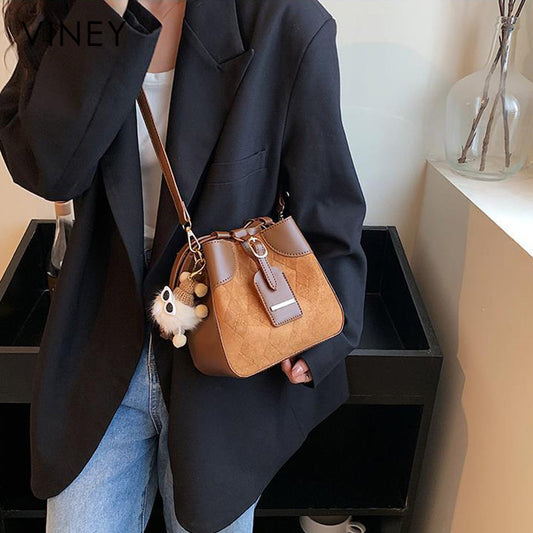 Li Ji | Original handmade genuine leather | High quality, retro, elegant color scheme, small bag v4850