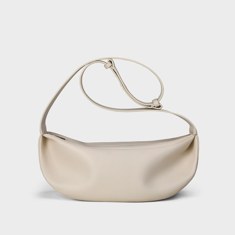 李記 | 原創手工真皮 | 軟軟坍塌隨意的FEEL~~餃子雲朵包v92683號