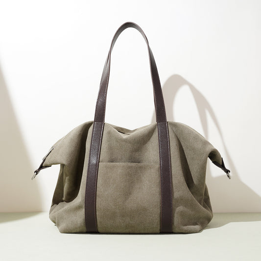 李記 | 原創手工真皮 | 大容量男女同款い手提包w275號