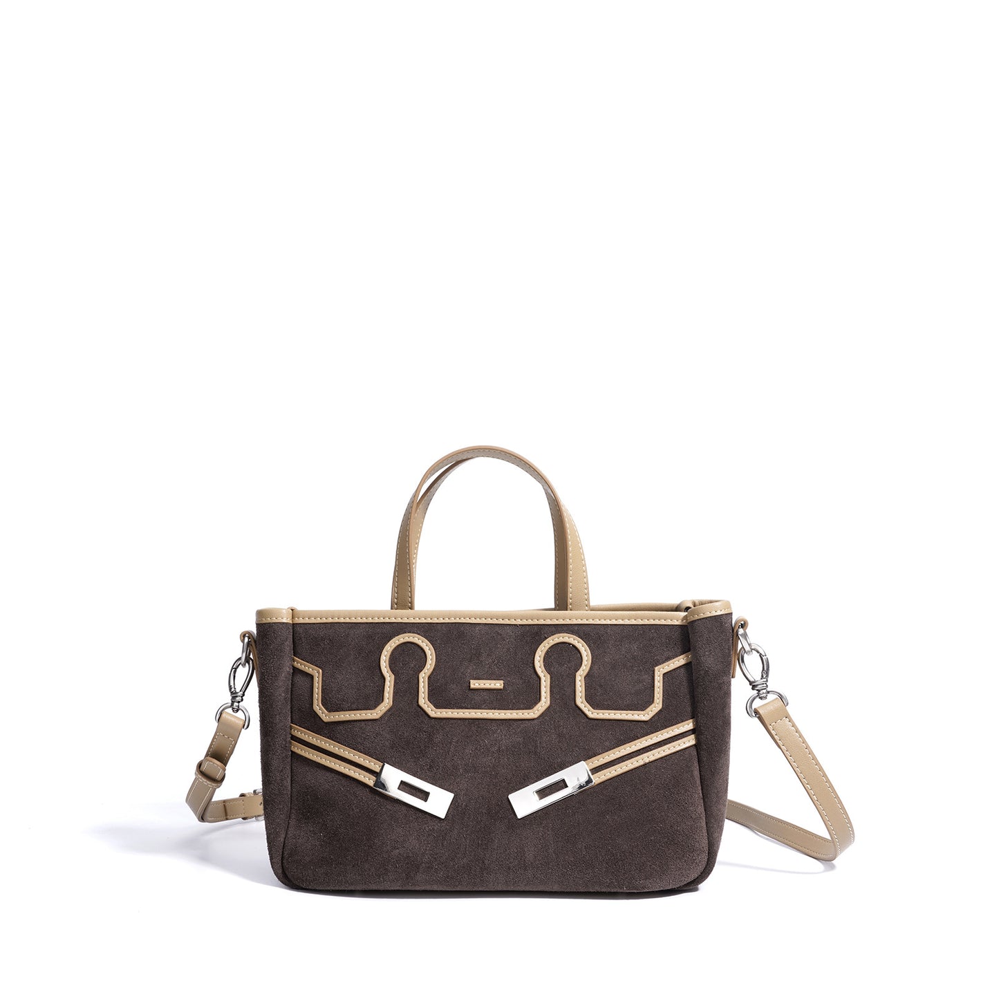 李記 | 原創手工真皮 | 磨砂牛皮大容量設計の手提包w9575號