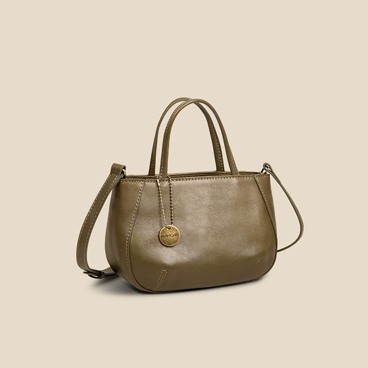 李記 | 原創手工真皮 | 心躍るバッグ小方包xh250號