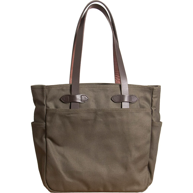 李記 | 原創手工真皮 | 日系復古純牛皮手提帶の加厚帆布包ys263號