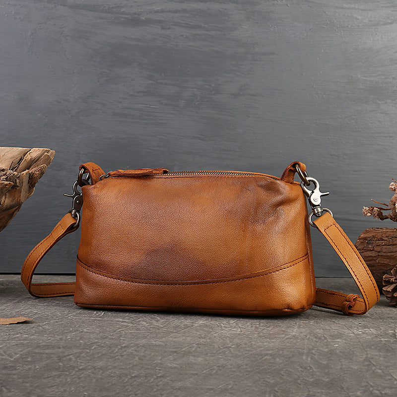 李記 | 原創手工真皮 | 氣質·不一樣的質感い斜唄包zl9105號