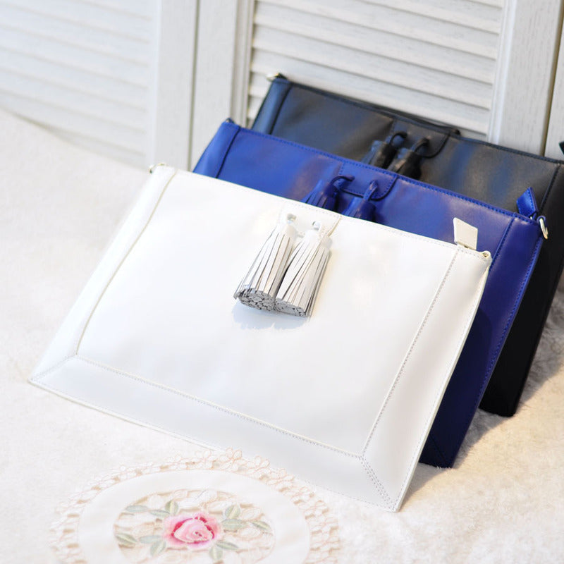 李記 | 原創真皮手工 | 流蘇信封包 款號20110461