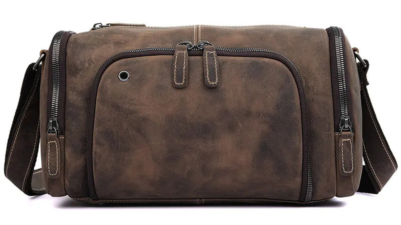 李記 | 原創手工 | 短途 磨砂感牛革 荷物袋 1020R