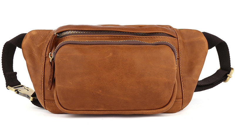 Li Ji | Original | Used cow leather shoulder bag/waist/chest bag No. 6364