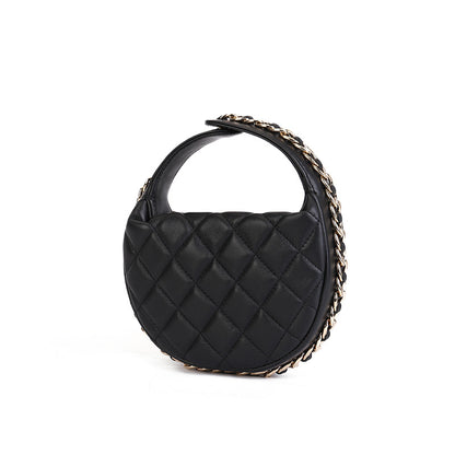 Li Ji |. หนังแท้แฮนด์เมด |. 壳选しらかいกระเป๋าถือหนังแกะหมายเลข 0144 