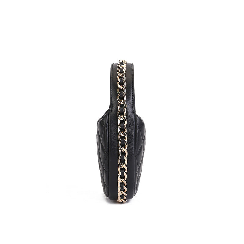 Li Ji |. หนังแท้แฮนด์เมด |. 壳选しらかいกระเป๋าถือหนังแกะหมายเลข 0144 