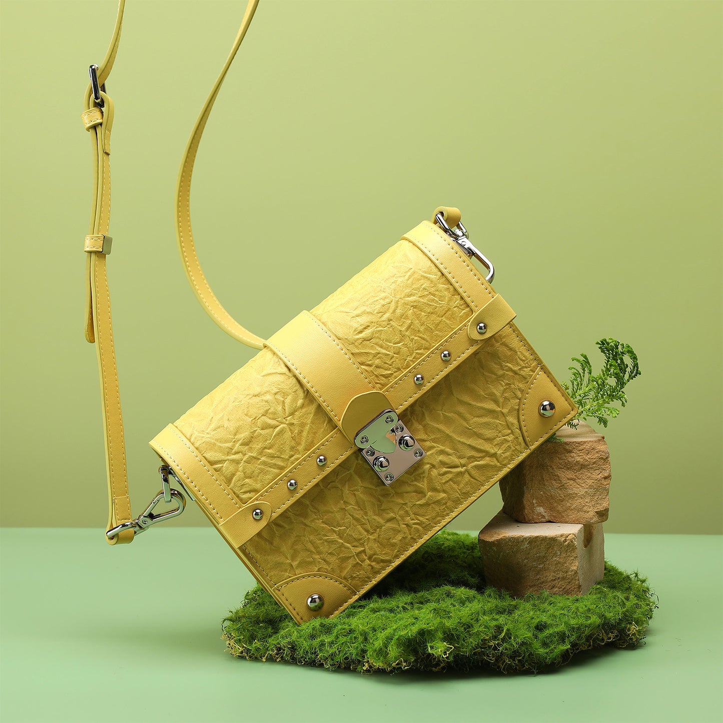 李記 | 原創手工真皮 | 元気を解放雙手の装い肩唄包0756號