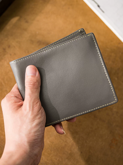 李記 | 原創手工真皮 | 日系做舊の錢包09898號