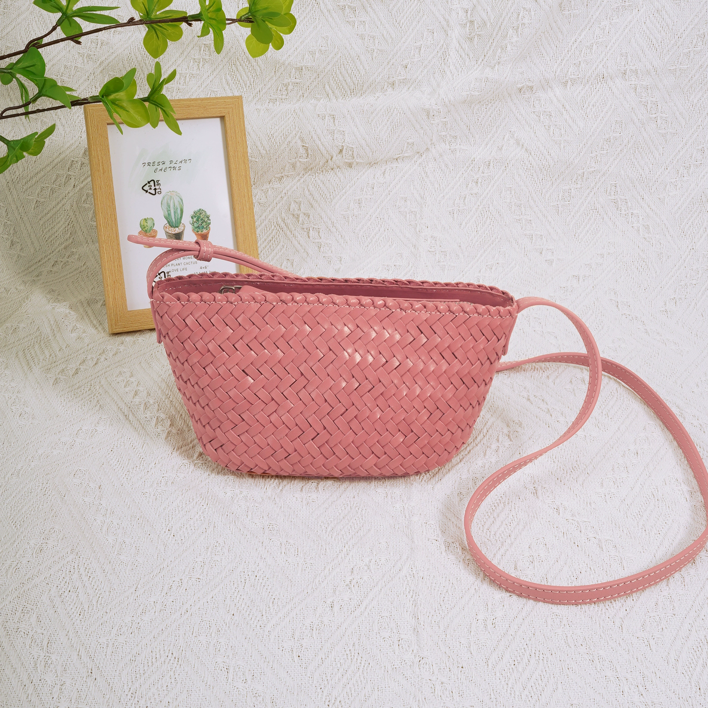 李記 | 原創手工真皮 | 植鞣頭層牛皮の編織包11285號