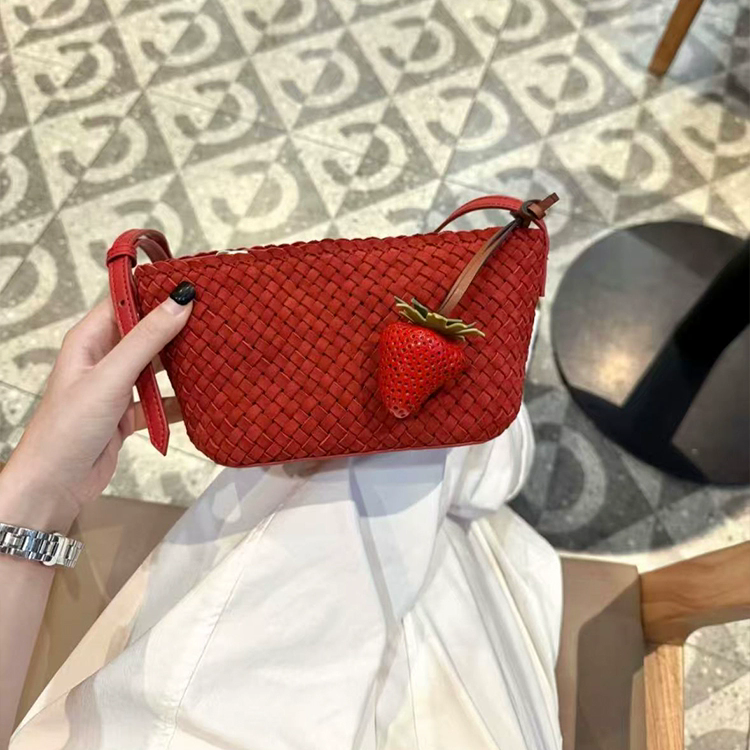 李記 | 原創手工真皮 | 植鞣頭層牛皮の編織包11285號