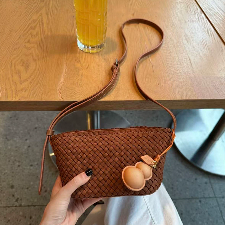 李記 | 原創手工真皮 | 植鞣頭層牛皮の編織包11285號