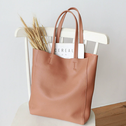 李記 | 原創手工真皮 | 簡約い大容量の托特包11288號