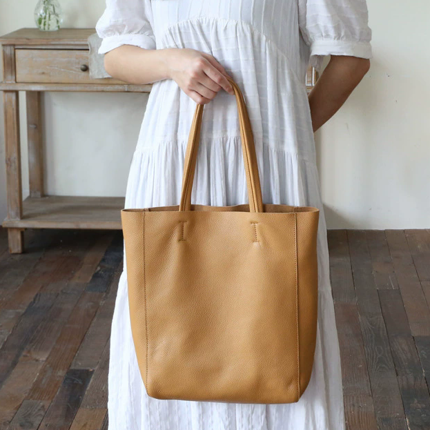 李記 | 原創手工真皮 | 簡約い大容量の托特包11288號