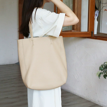 李記 | 原創手工真皮 | 簡約い大容量の托特包11288號