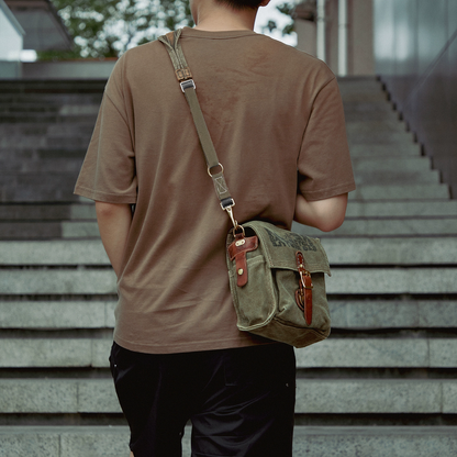 李記 | 原創手工真皮 | 隨手一搭穿出鬆弛感の戶外小包14026號