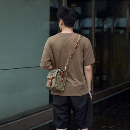 李記 | 原創手工真皮 | 隨手一搭穿出鬆弛感の戶外小包14026號