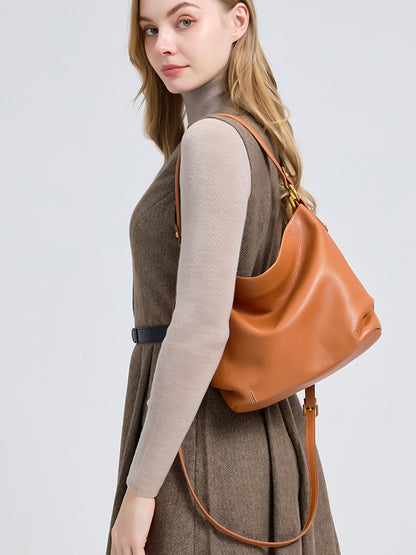 李記 | 原創手工真皮 | 百搭精巧水桶包1518號