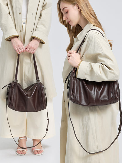 李記 | 原創手工真皮 | 多用型時尚大容量包1559號