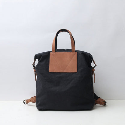 李記 | 原創手工真皮 | 個性復古い簡約の後背包88135號