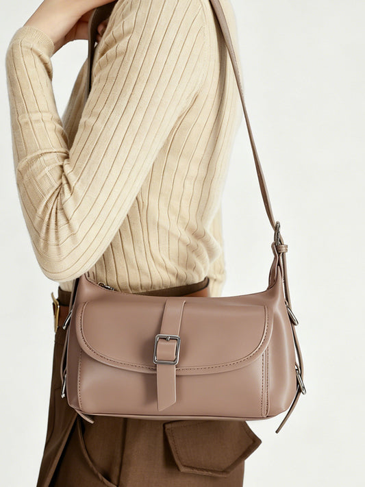 李記 | 原創手工真皮 | 一肩背住鬆弛與精緻の通勤包1642號