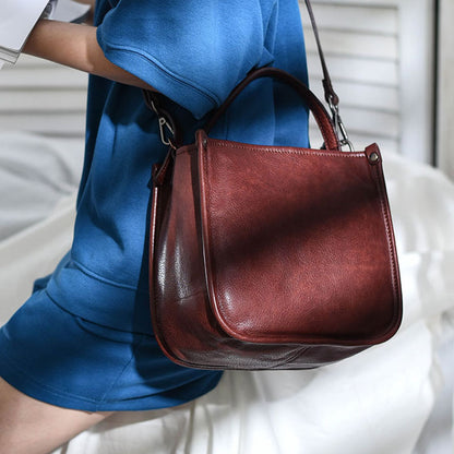 李記 | 原創手工真皮 | 優しい風シ手作り軟牛皮水桶包18138號