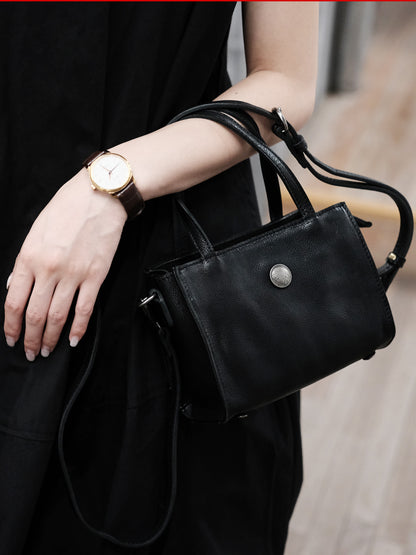 Li Ji | Original handmade genuine leather | Handmade vegetable tanned leather handbag No. 18346 