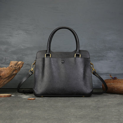 李記 | 原創手工真皮 | 復古百搭實用の手提包1888號