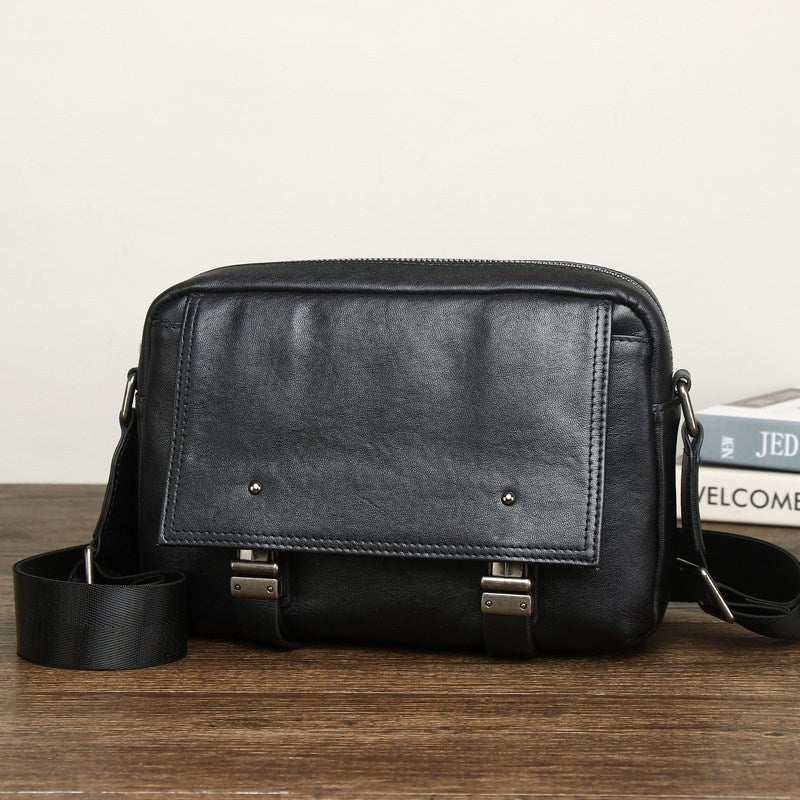 李記 | 原創手工真皮 | 実用性を簡約大気隨行肩唄包1908號