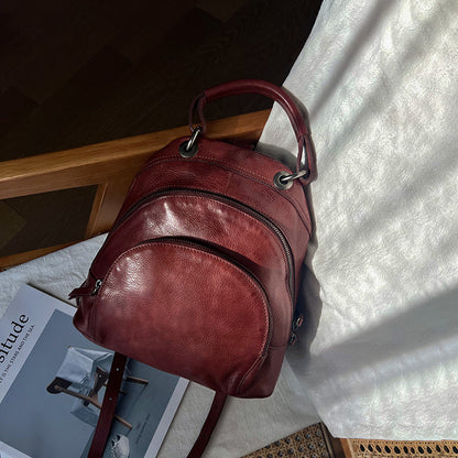 李記 | 原創手工真皮 | 超顯文藝感の日系小郵差包19171號