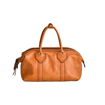 李記 | 原創手工真皮 | 日常出街必備の簡約波士頓包19186號