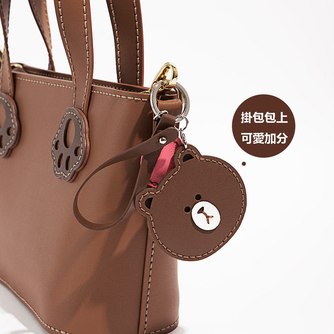 Li Ji | Original handmade genuine leather | Handmade DIY cartoon bag accessories No. DQ715 