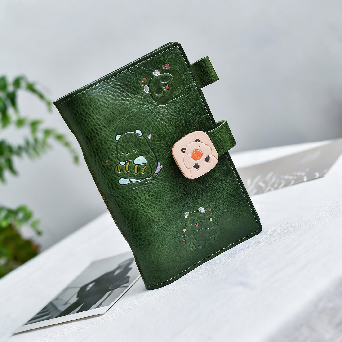 李記 | 原創手工真皮 | 可替換內頁のA6活頁日記本lsA6號