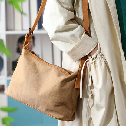 李記 | 原創手工真皮 | 方便又舒適の通勤帆布包49850號