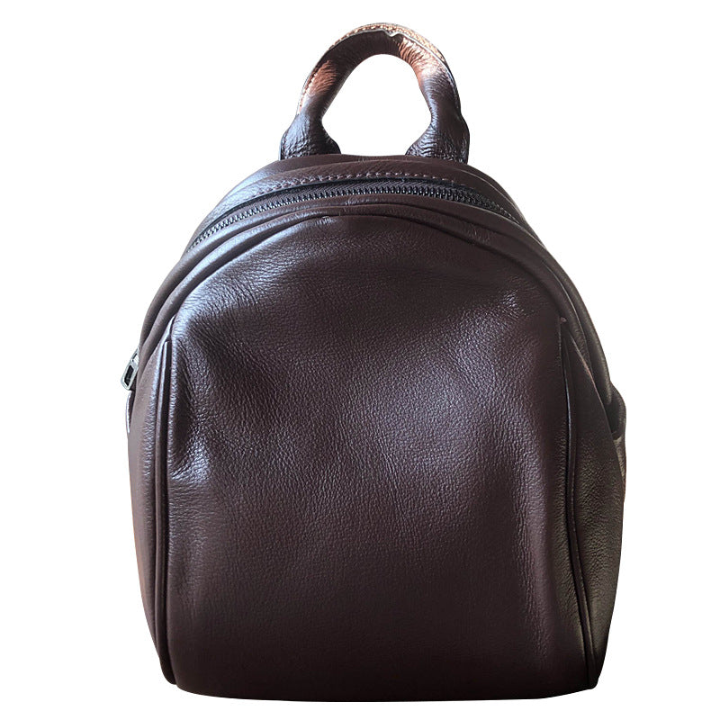 李記 | 原創手工真皮 | 韓版が簡約後背包22005號