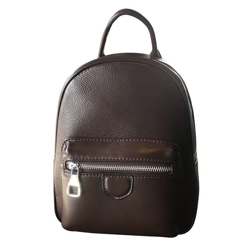 李記 | 原創手工真皮 | 經典復古の小後背包22006號