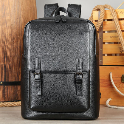 李記 | 原創真皮手工 | 好背實用減壓の後背包2247號