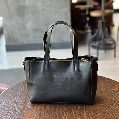 李記 | 原創手工真皮 | 復古ドリ軟牛皮の簡約側背包23017號