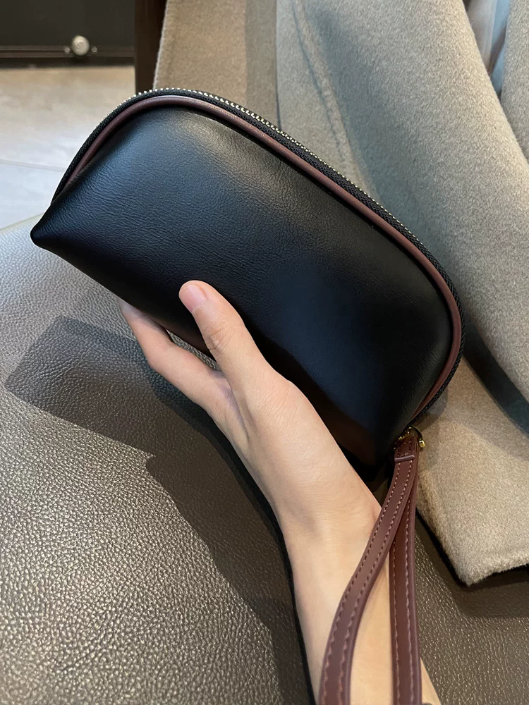 李記 | 原創手工真皮 | 可放手機大鈔の手拿包2325s號