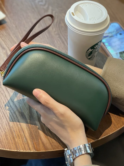 李記 | 原創手工真皮 | 可放手機大鈔の手拿包2325s號