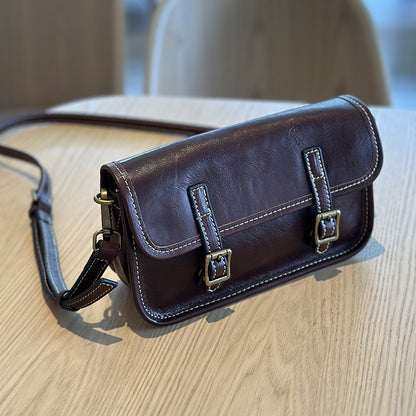 李記 | 原創手工真皮 | 日系經典い植鞣皮で小方包24025號