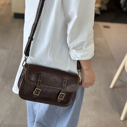 李記 | 原創手工真皮 | 日系經典い植鞣皮で小方包24025號