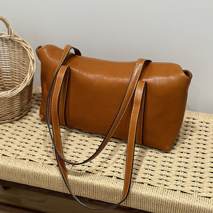 李記 | 原創手工真皮 | 手作業で高級感の通勤側背包24029號