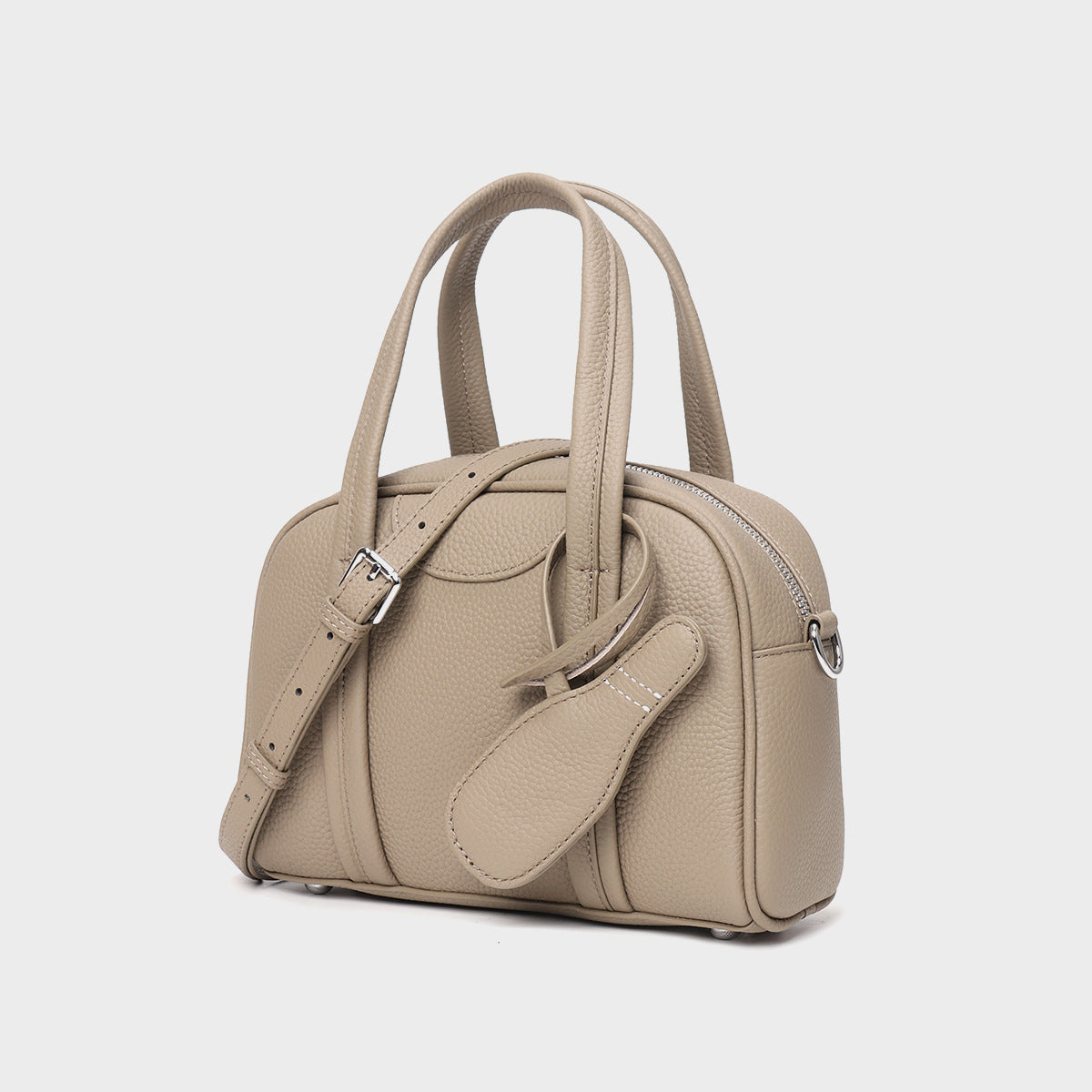 Li Ji | Original handmade genuine leather | Line's beautiful selection of simple bowling bag No. 2451