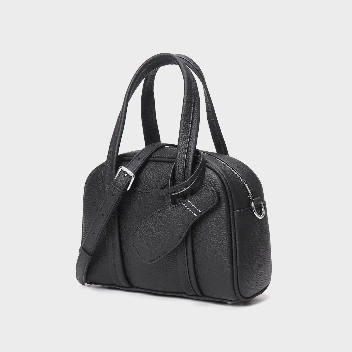 Li Ji | Original handmade genuine leather | Line's beautiful selection of simple bowling bag No. 2451