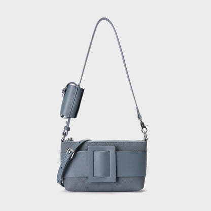 李記 | 原創手工真皮 | 優雅い弧の人気で腋下包2462號