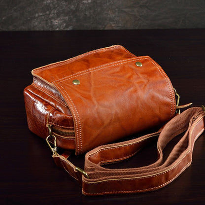 李記 | 原創手工真皮 | 韓版が手作業で街頭斜唄包24D46號